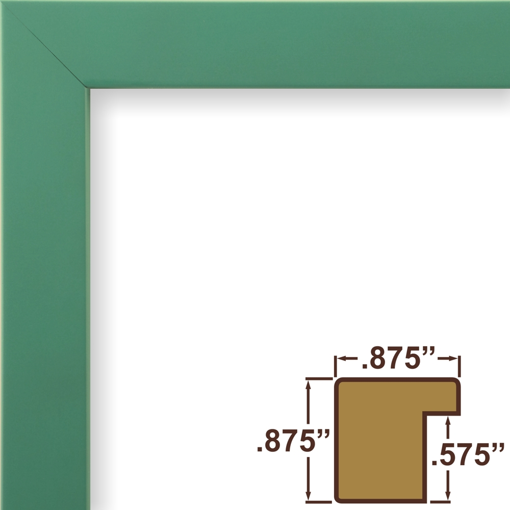 Craig Frames Confetti, Modern BlueGreen Solid Wood Picture Frame eBay