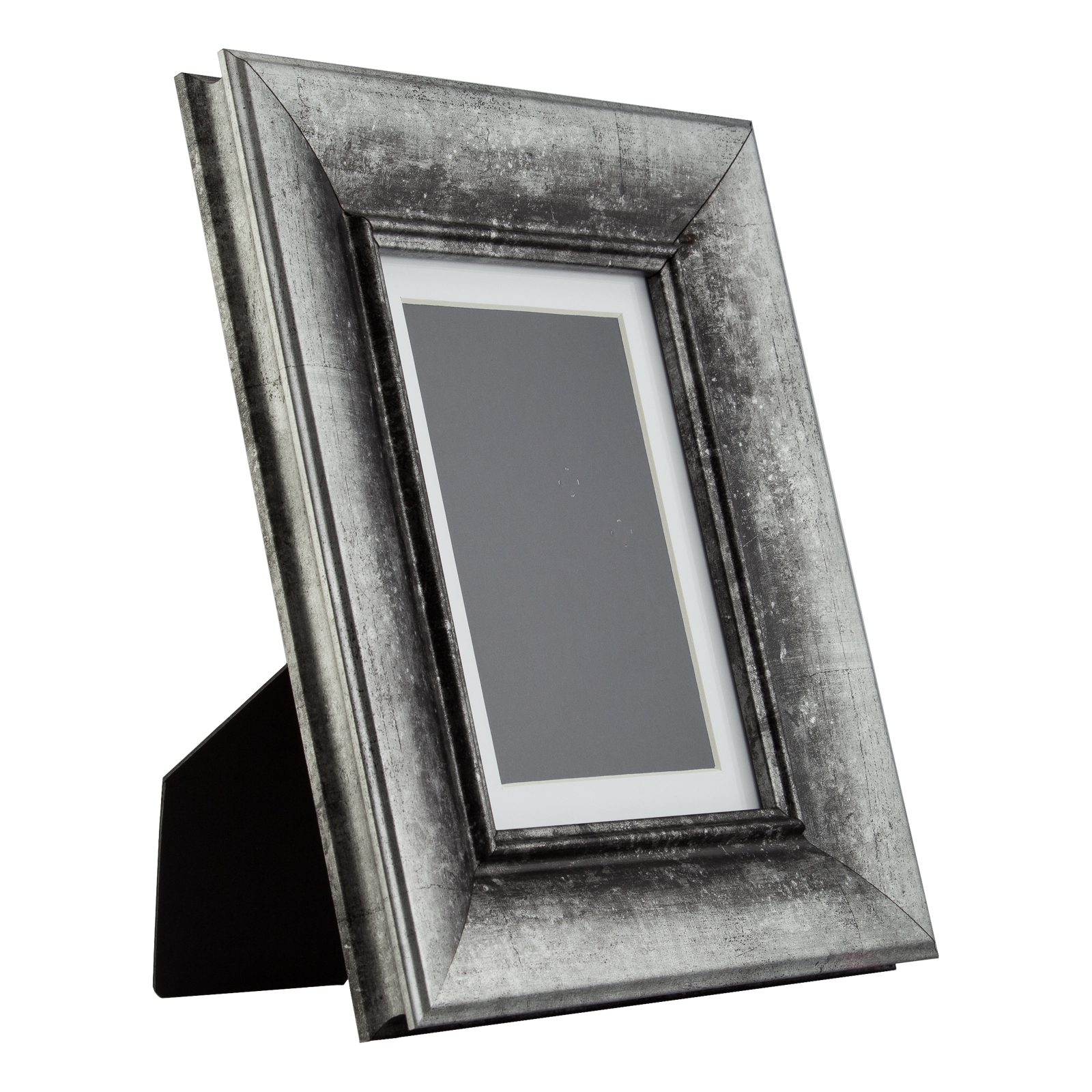 Scratched Silver Picture Frame Square Sizes Craig Frames Mossehaus
