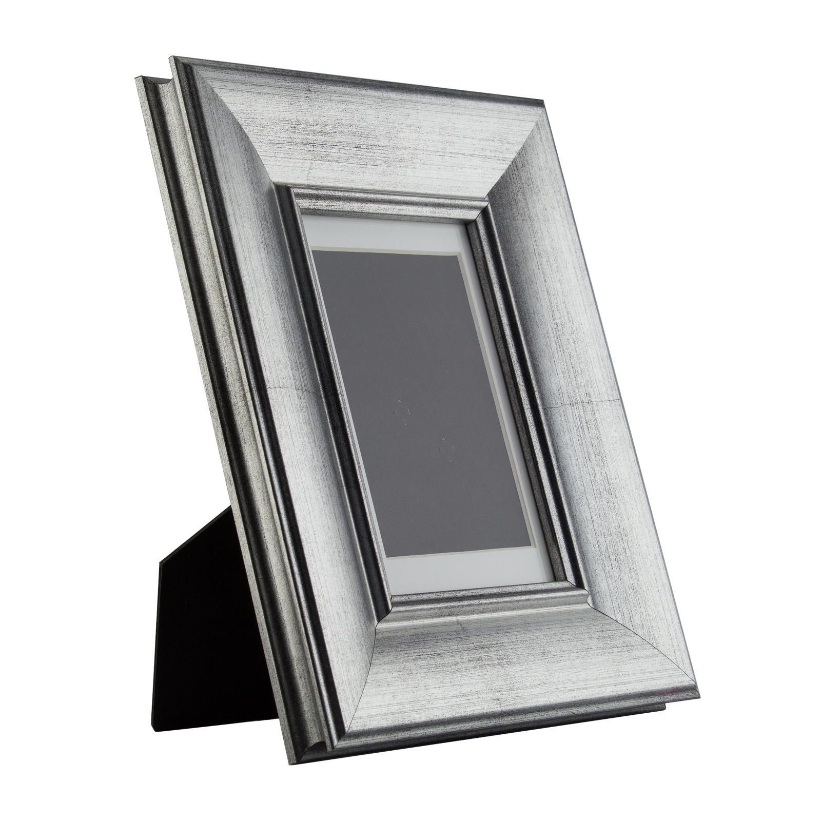 Scratched Silver Picture Frame Square Sizes Craig Frames Mossehaus