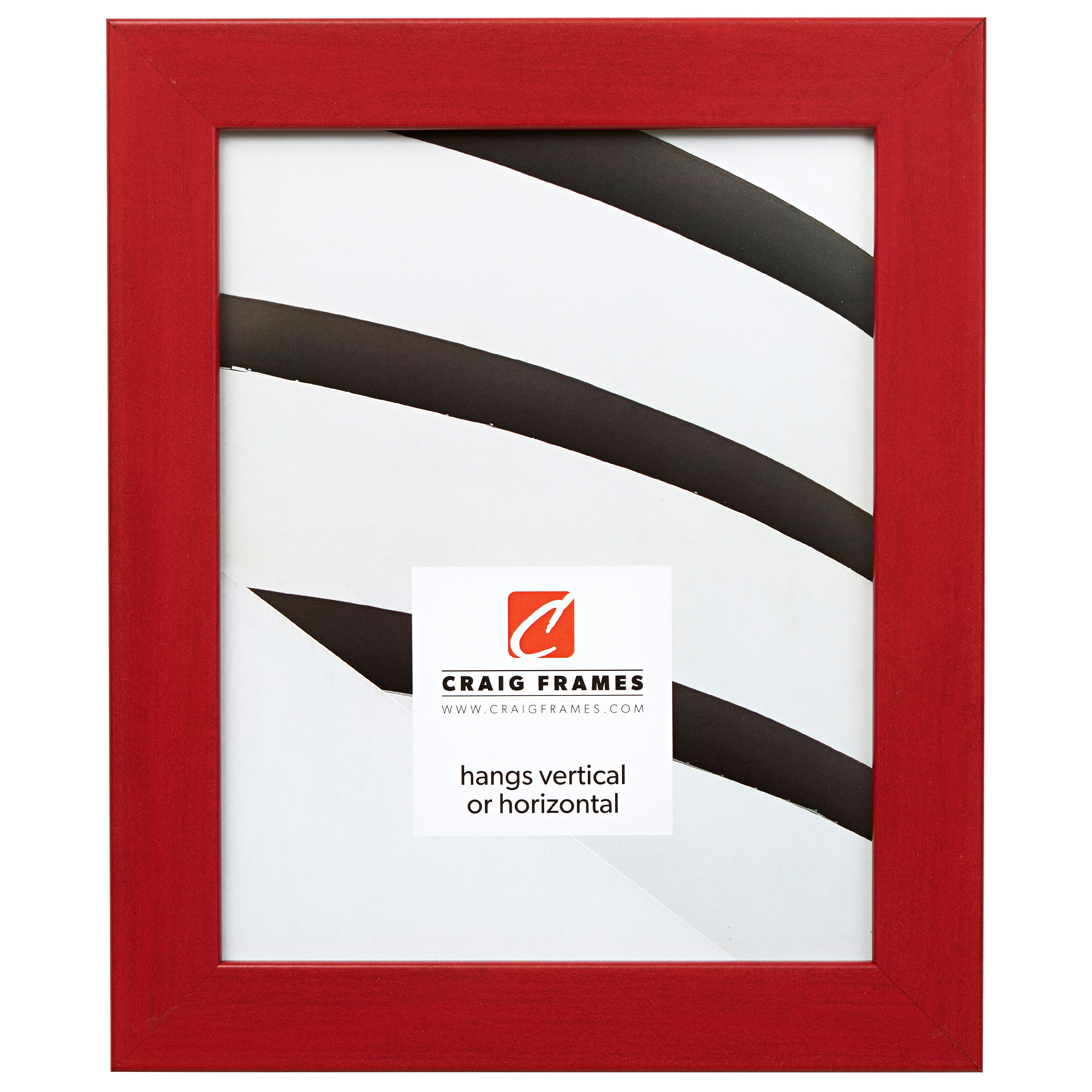 Craig Frames Colori, 1.25" Modern Red Picture Frame eBay
