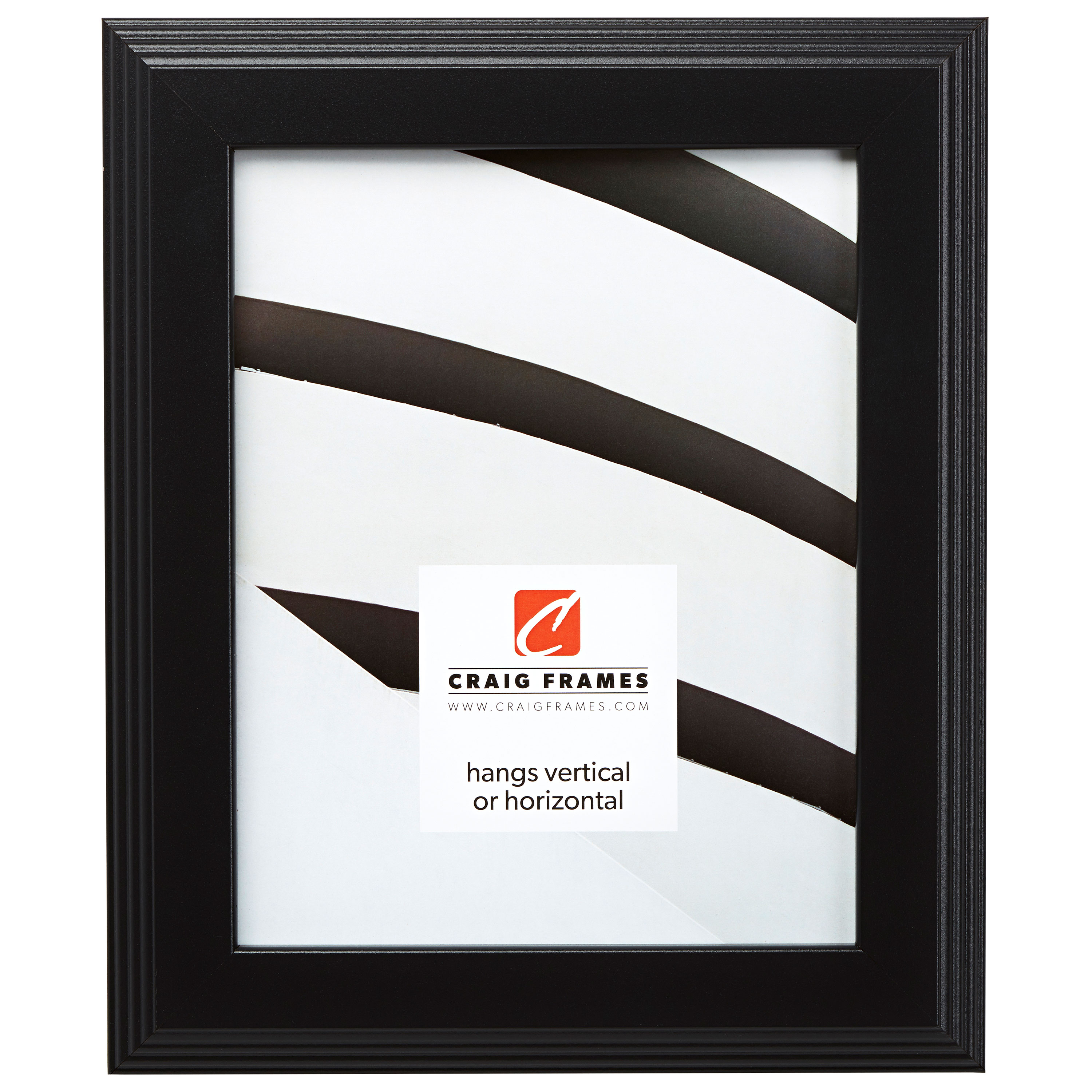 Craig Frames 1.25" Traditional Gallery Black Picture Frames & Poster